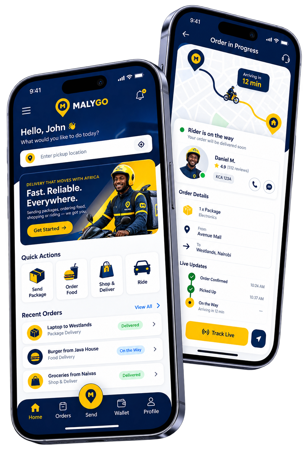 Malygo Mobile App